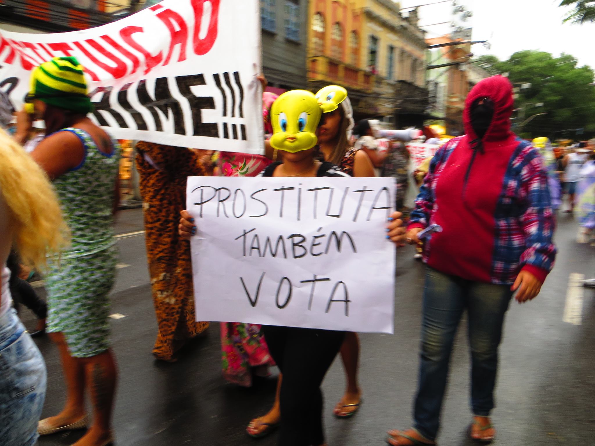 "Prostitutes also vote"